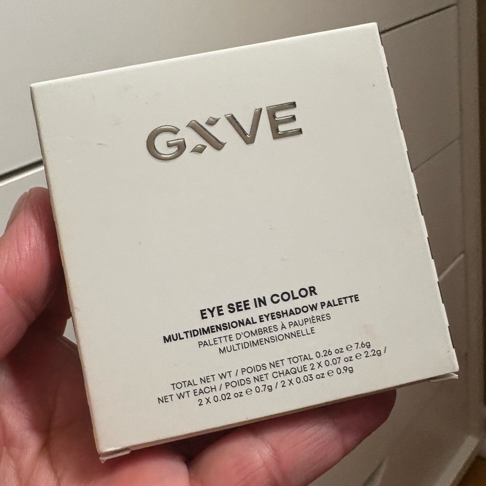 GXVE Multidimensional Eyeshadow Palette MAKE ME LIKE YOU, Brand New Never Used.